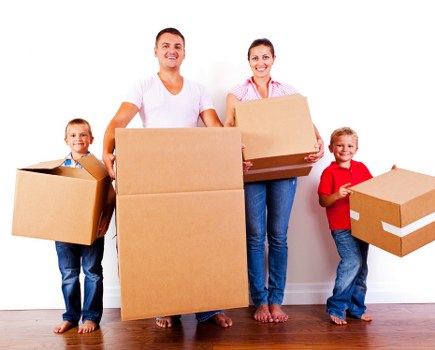 House movers helping with a residential move in Kingston