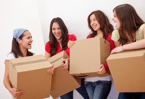 PPE used by a professional moving team during a Kingston move