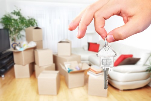 Unpacking service setting up a new Kingston property