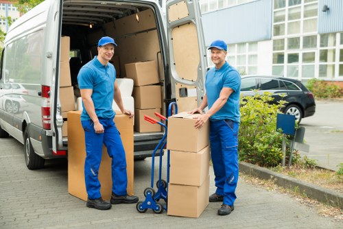 Quote example showing load-based moving rates for Kingston properties