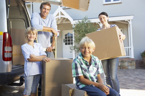 Navigating parking and access for a Kingston removals job