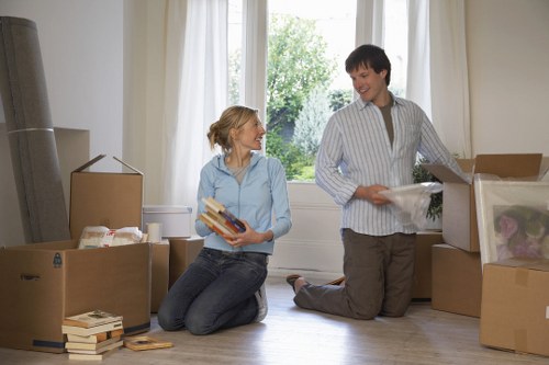 Commercial movers handling office relocation in Kingston