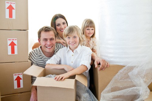 Packed van ready for local removal in Kingston