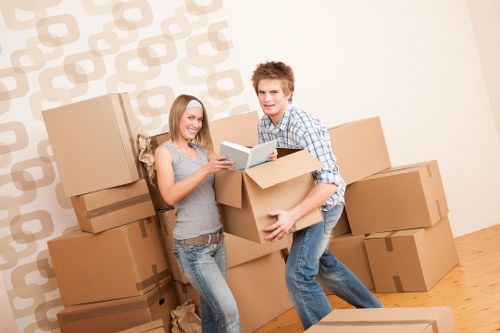 Removal van service for furniture transport in Kingston