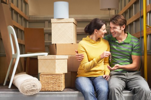 Loading commercial contents for a Kingston office relocation